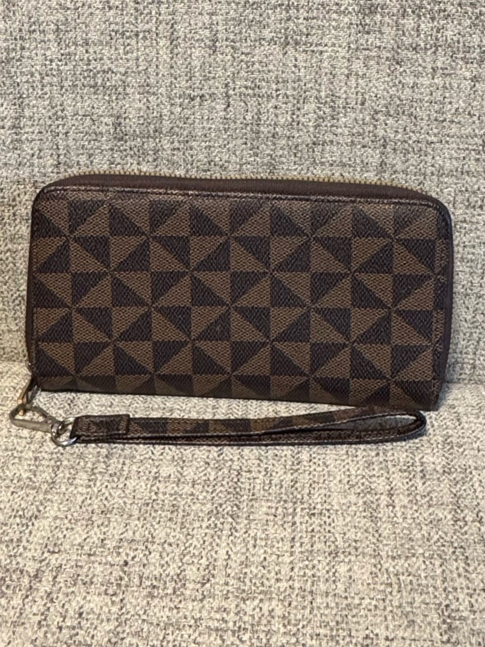 🌟🌟Geometric Pattern Wristlet Wallet - Picture 2 of 3